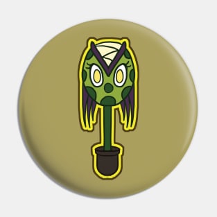 Sentient Female Fly Trap Plant Pin