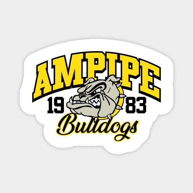 Ampipe Bulldogs Magnet by HeyBeardMon