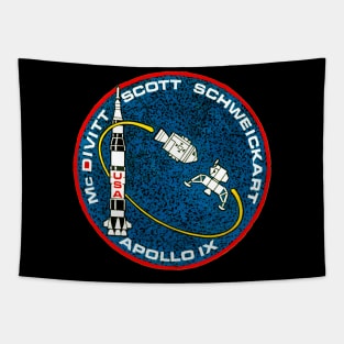 Apollo 9 mission Patch Tapestry