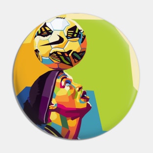 ronaldinho wpap art Pin