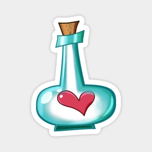 Heart in the Bottle Magnet