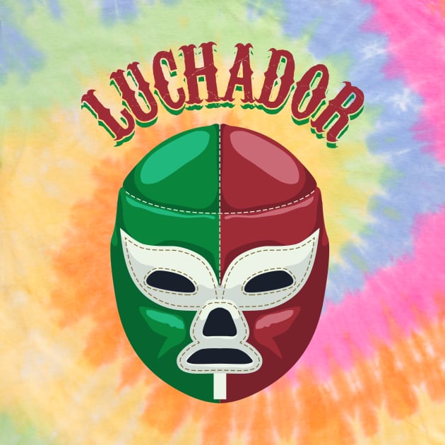 Luchador - mexican masked wrestler by verde