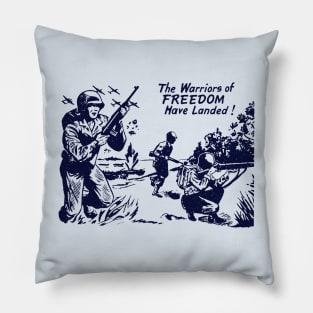 WWII Warriors Have Landed Pillow