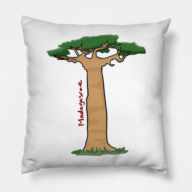 Baobab Tree Pillow by The.Pretty.Latina