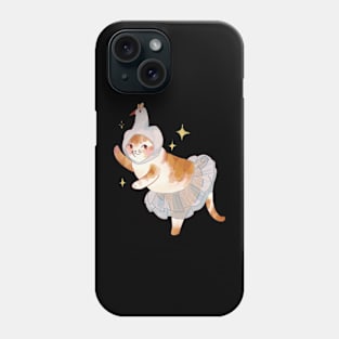 dancing cat Phone Case