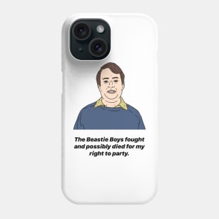 MARK CORRIGAN | RIGHT TO PARTY Phone Case