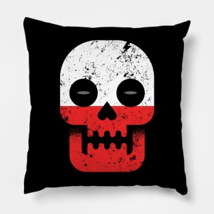 Poland Till I Die Pillow