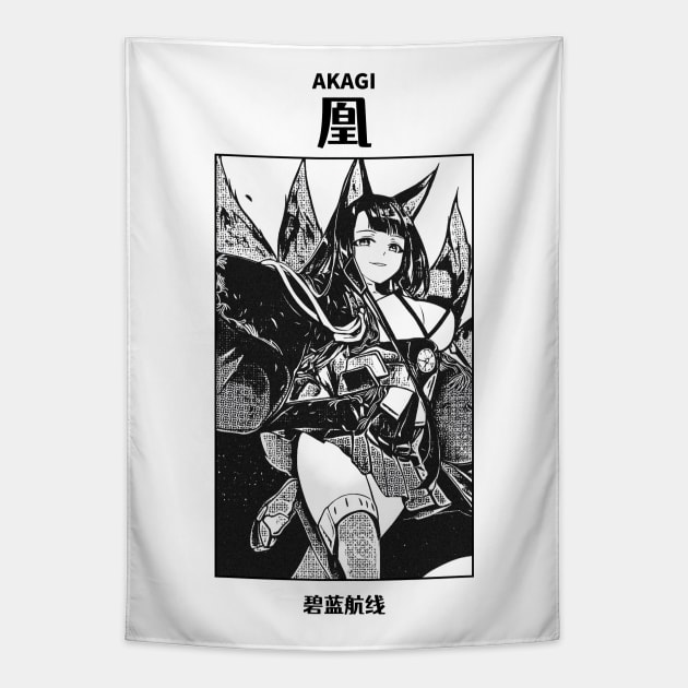 Akagi Azur Lane Tapestry by KMSbyZet