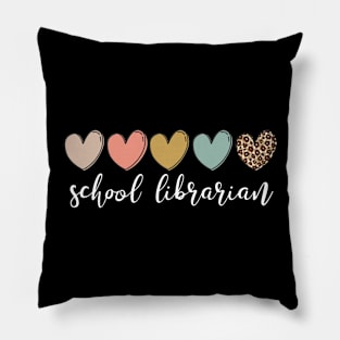 School Librarian Pillow