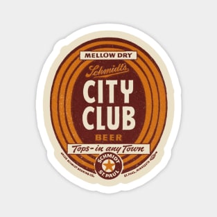 City Club Beer Magnet