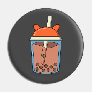 bubble tea in a cute glass Pin