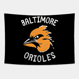 Coolest Baltimore Orioles Bird Football Dad Tapestry