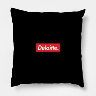 Deloitte gloabal finance accounting audit consulting Pillow