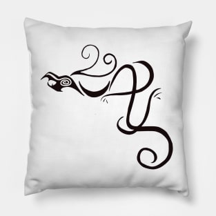 Draken tattoo Pillow