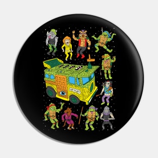 Heroes in a Half Hell Pin