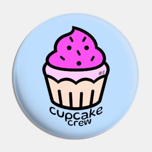 Cupcake Crew Pin