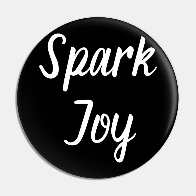 Spark Joy Pin by GrayDaiser