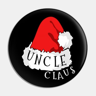 Unlce Claus Santa Hat Christmas Matching Family Pajama Pin