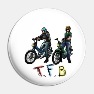 The Frontbottoms Motorcycle Club 2 Pin