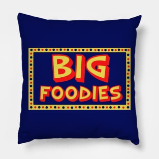 Big Foodies Logo Pillow