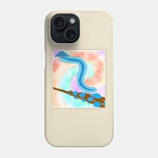 Trippy Mushroom Caterpillar Phone Case