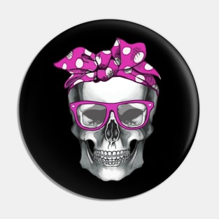 Skull Bandana 4 Pin