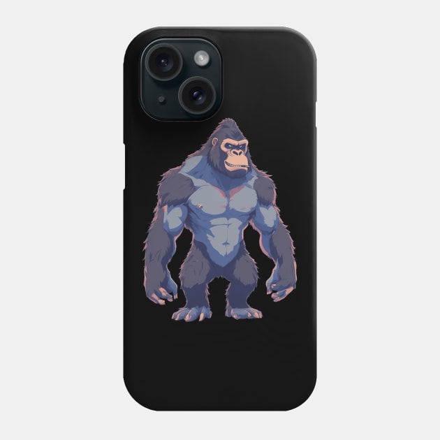 Silverback Gorilla Phone Case by animegirlnft