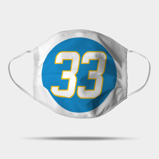 chargers 33 jersey