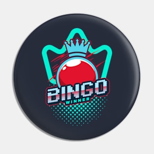 Bingo Winner Crown Pin