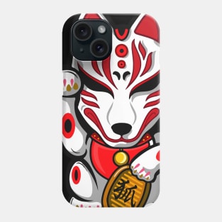 Fox Maneki-neko Phone Case