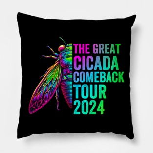 The greatest cicada comeback tour 2024 Pillow