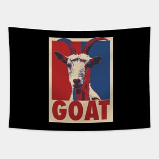 Goat Pop Art Style Tapestry