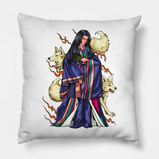 Japanese goddess Inari Pillow