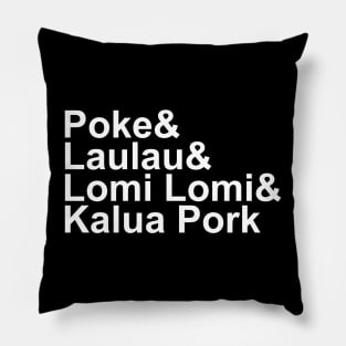 Hawaiian Food Pillow