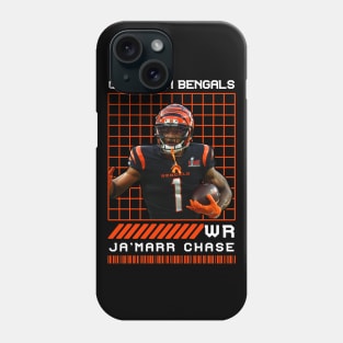 JA'AMAR CHASE - WR - CINCINNATI BENGALS Phone Case