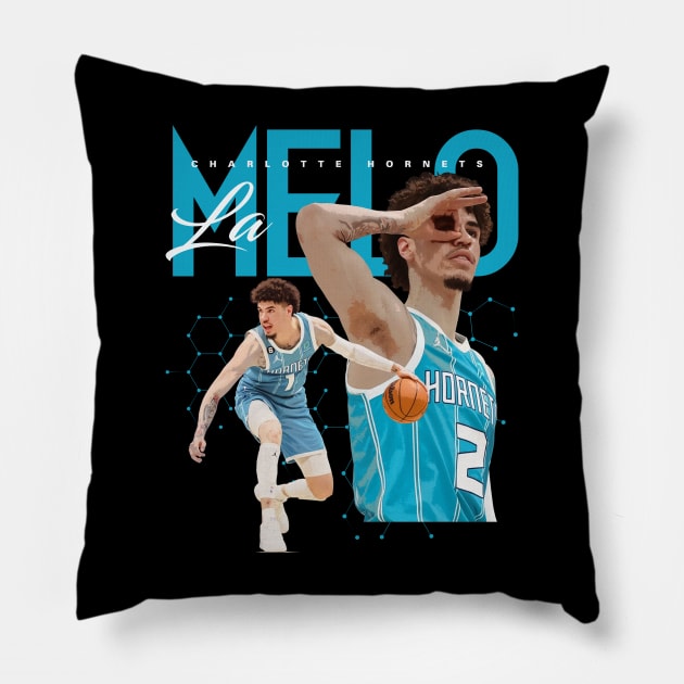 LaMelo Ball Pillow by Juantamad