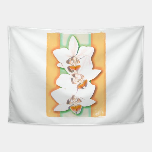 Abstract Floral Design Tapestry by AlondraHanley