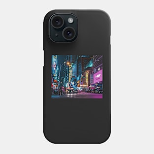 times square Phone Case