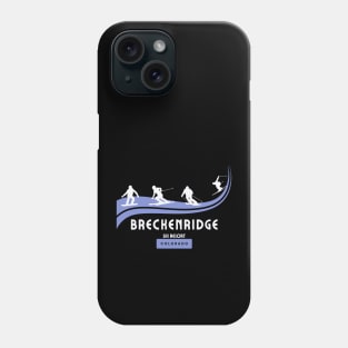 Breckenridge Ski Resort, Colorado. Gift Ideas For The Ski Enthusiast. Phone Case