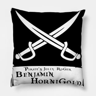 Benjamin Hornigold Jolly Roger Pillow