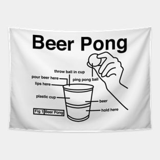 22 Jump Street Beer Pong Tapestry