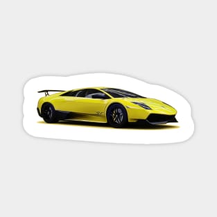 Aventador SV Cartoon Magnet