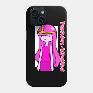 Princess bubblegum in japanese Phone Case
