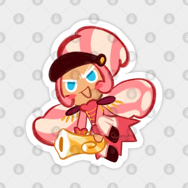 Marshmallow Cookie - Cookie run Magnet by Quimser