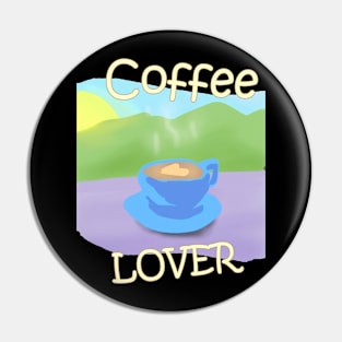 Coffee Lover Pin