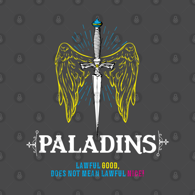 RPG Definition of Paladins Dungeons And Dragons TShirt TeePublic