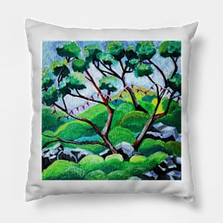 Japanese Gardens Pillow