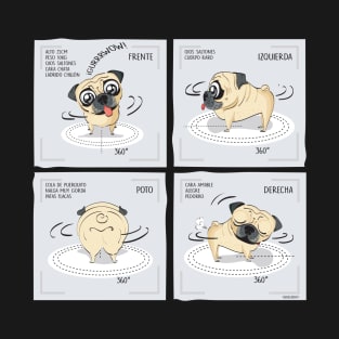 i love pugs T-Shirt