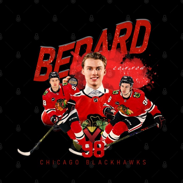 Connor Bedard 98 Hockey by Resatuki