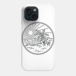 Beach Line Phone Case